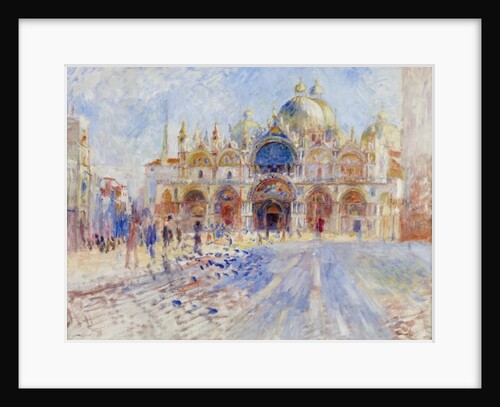 The Piazza San Marco, Venice, 1881 by Pierre Auguste Renoir