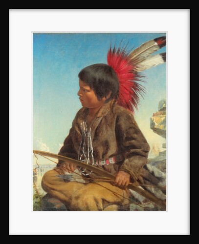 Indian Boy at Fort Snelling, 1862 by Thomas Waterman Wood