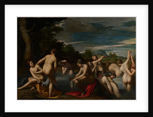 Nymphs at the Bath, c.1600 by Ippolito (1551-1620) Scarsella