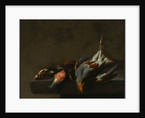 Still Life of Dead Birds, c.1660 by Jan Vonck