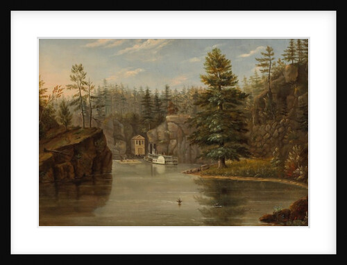 Gorge of the St. Croix, 1847 by Henry Lewis