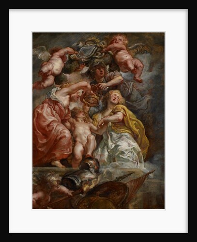 The Union of England and Scotland, c.1633-34 by Peter Paul Rubens