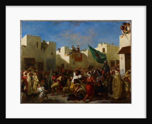 Fanatics of Tangier, c.1837-38 by Ferdinand Victor Eugene Delacroix