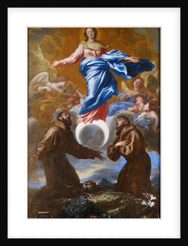 The Immaculate Conception with Saints Francis of Assisi and Anthony of Padua, 1650 by Giovanni Benedetto (1609-64) Castiglione