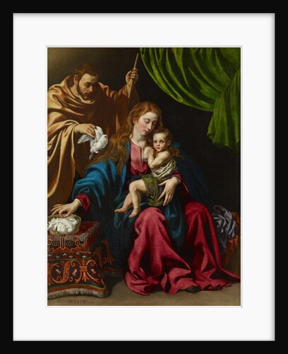 The Holy Family, 1613 by Luis Tristan de Escamilla