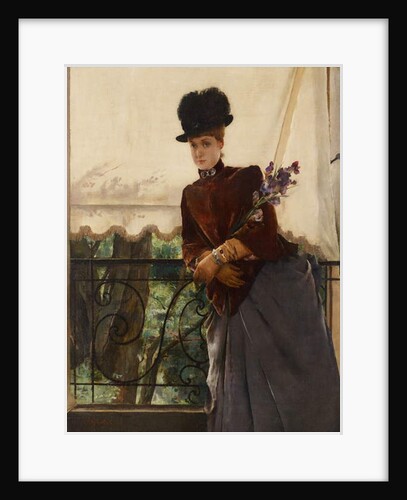 Portrait of Mademoiselle Dubois, 1884 by Alfred Emile Stevens