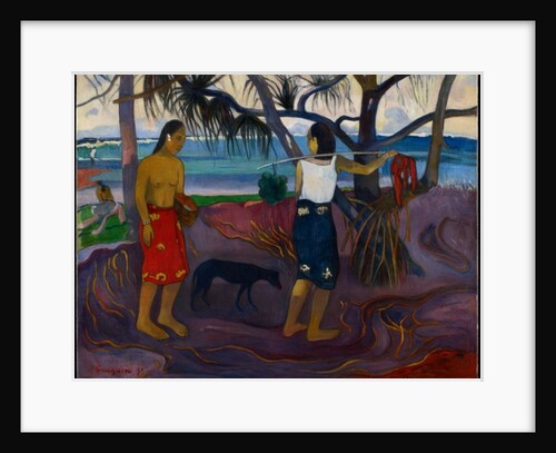 Under the Pandanus, 1891 by Paul Gauguin