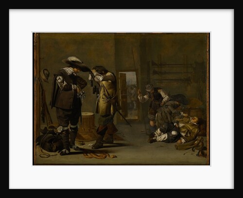 Soldiers Arming Themselves, mid 1630s by Jacob Duck