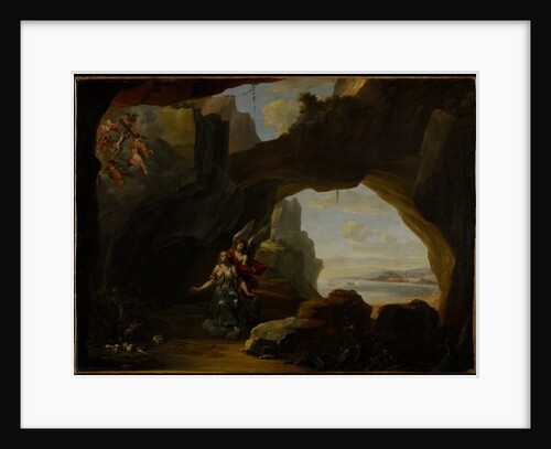The Magdalen in a Cave, c.1650 by Johannes Lingelbach
