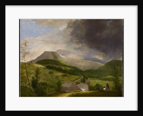Approaching Storm, White Mountains, 1820s by Alvan Fisher
