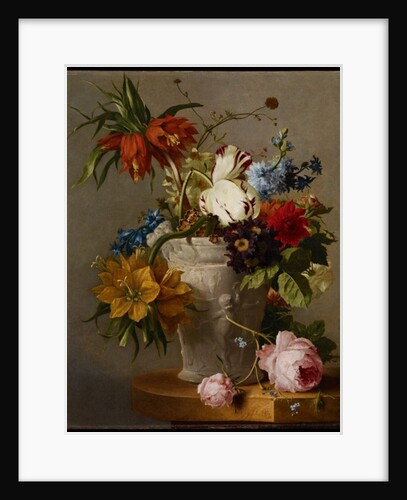 An Arrangement with Flowers, 19th century by Georgius Jacobus Johannes van Os