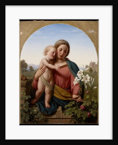 Madonna and Child, 1855 by Franz Ittenbach