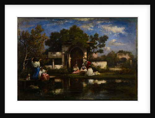 Seraglio, Constantinople, 1865-75 by Narcisse Virgile Diaz de la Pena