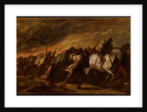 The Fugitives, c.1868 by Honore Daumier