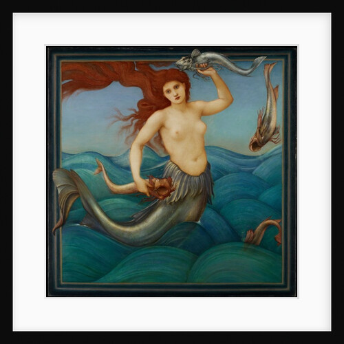 A Sea-Nymph, 1881 by Edward Coley Burne-Jones