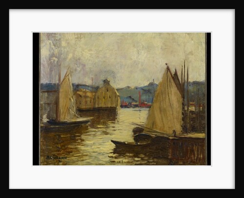 Gloucester Harbour, c.1910 by Arthur Clifton Goodwin