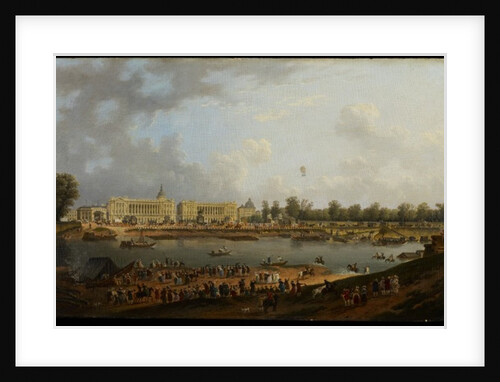 Place de la Concorde, c.1783 by Pierre-Antoine (attr. to) Demachy