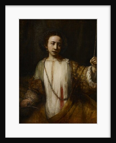 Lucretia, 1666 by Rembrandt Harmensz. van Rijn