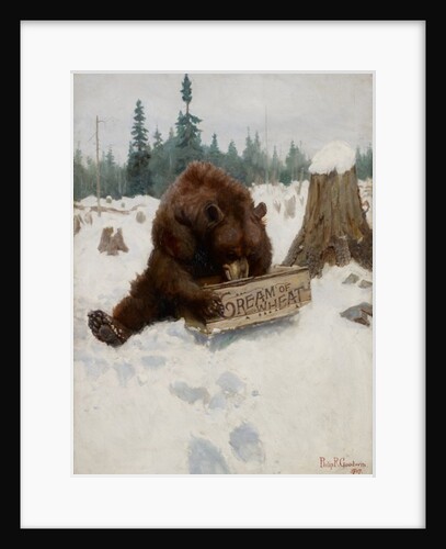 A 'Bear' Chance, 1907 by Philip Russell Goodwin