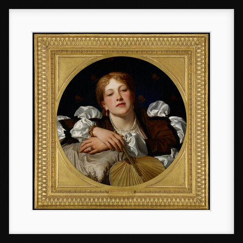 I know a maiden fair to see, take care, 1868 by Charles Edward Perugini