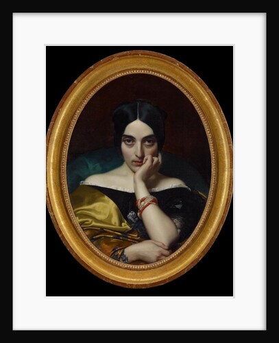 Portrait of Clémentine Karr, 1845 by Henri (1814-82) Lehmann