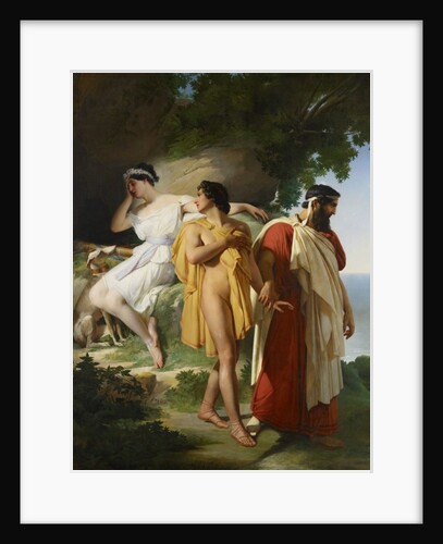 Telemachus and Eucharis, 1824 by Raymond Quinsac Monvoisin