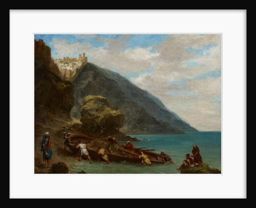 View of Tangier from the Seashore, 1856-8 by Ferdinand Victor Eugene Delacroix