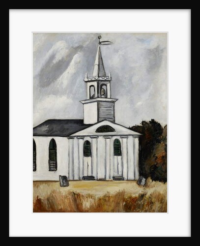 Church at Head Tide #2, 1938-40 by Marsden Hartley