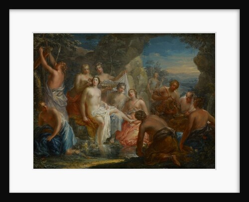 The Bath of Diana, c.1730 by Johann Georg Platzer