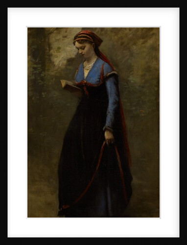 The Reader, 1868 by Jean Baptiste Camille Corot