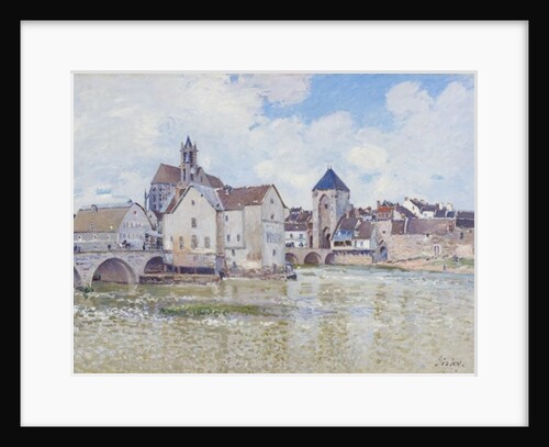 Le Pont de Moret, 1888 by Alfred Sisley