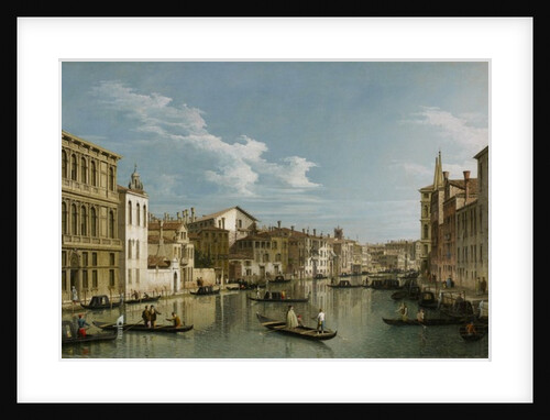 Grand Canal from Palazzo Flangini to Palazzo Bembo, c.1740 by (1697-1768) Canaletto