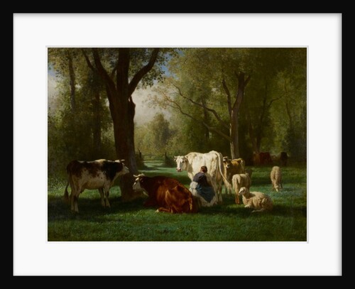 Landscape with Cattle and Sheep, 1852-8 by Constant-Emile Troyon