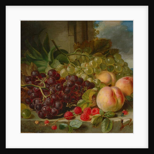 Still Life with Fruit, 1862 by John Wainewright