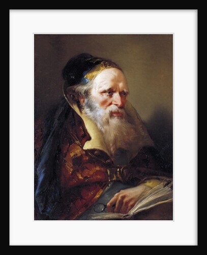 Head of Philosopher, c.1750-60 by Giandomenico (1727-1804) Tiepolo