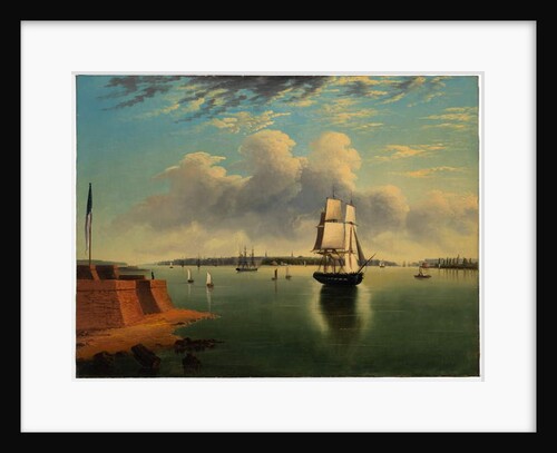View of New York, 1841 by James Fulton Pringle