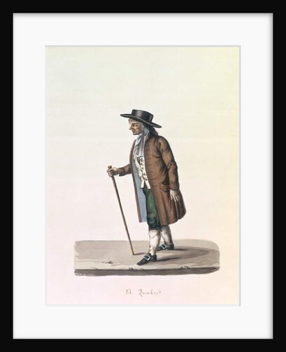 A Quaker, c.1840 by Nicolino Calyo