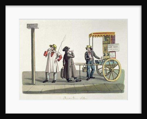 Root Beer Seller, c.1840 by Nicolino Calyo