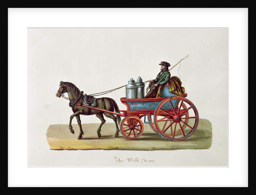 The Milk Man, c.1840-44 by Nicolino Calyo