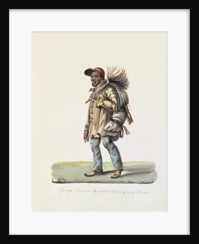George Cousin, the Patent Chimney Sweep Cleaner by Nicolino Calyo