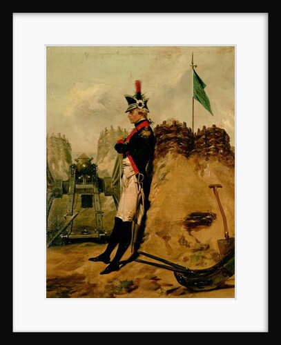 Alexander Hamilton in the Uniform of the New York Artillery by Alonzo Chappel