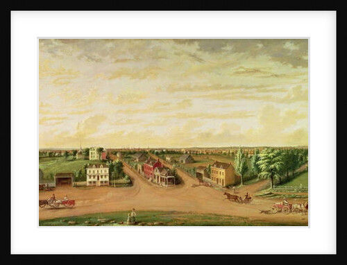 Union Square in 1828, 1885 by Albertus D.O Browere