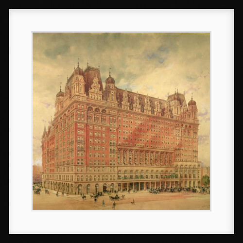 The Waldorf Astoria Hotel, 1896 by Hughson Frederick Hawley