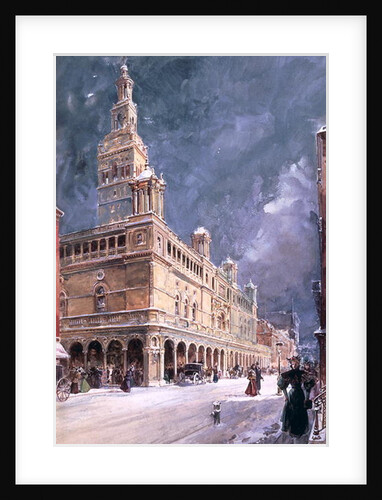 Madison Square Garden, New York, 1895 by William Louis Jnr. Sonntag