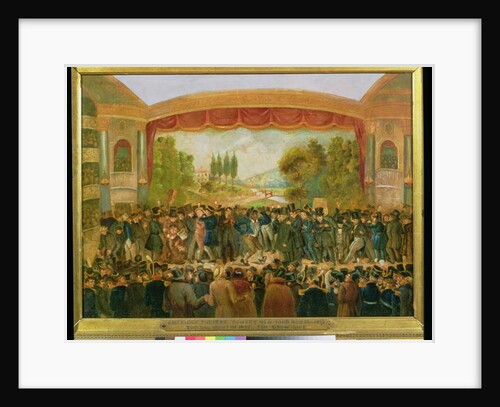 American theatre, Bowery, New York, depicting the 57th night of Mr T.D. Jim Crow Rice November 25th, 1833 by American School
