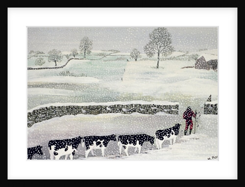Cotswold: Winter Scene by Maggie Rowe