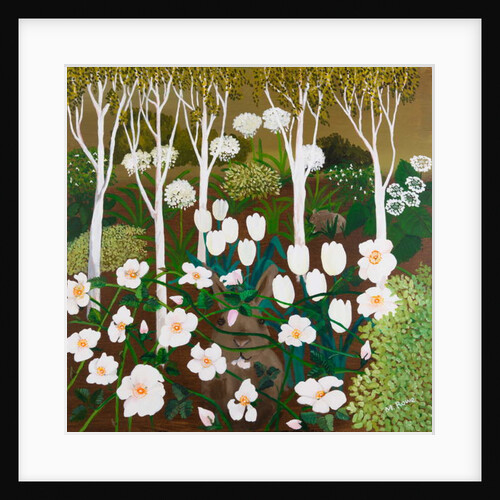 White Garden, 2013 by Maggie Rowe