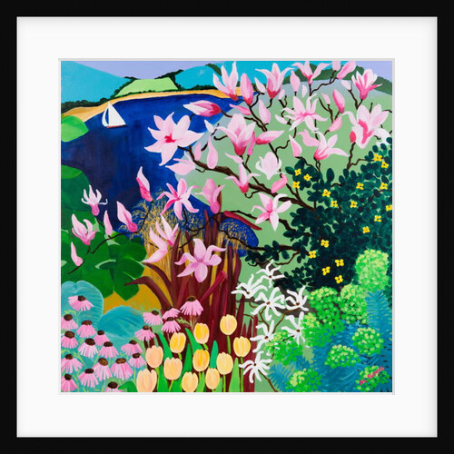 Magnolias in Salcombe, 2013 by Maggie Rowe