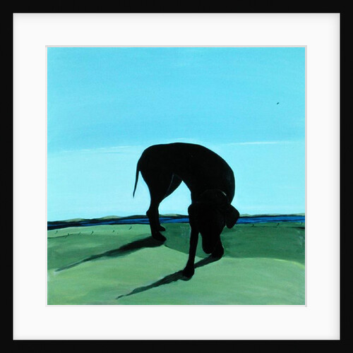 Joe's Black Dog, 1996 by Marjorie Weiss