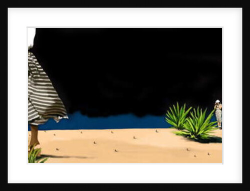 Night Lives Scene 3, 2016 by Marjorie Weiss